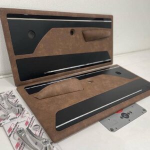 1967–1972 Chevy C10 Door Panels – Distressed Brown Vinyl, Classic Custom Look