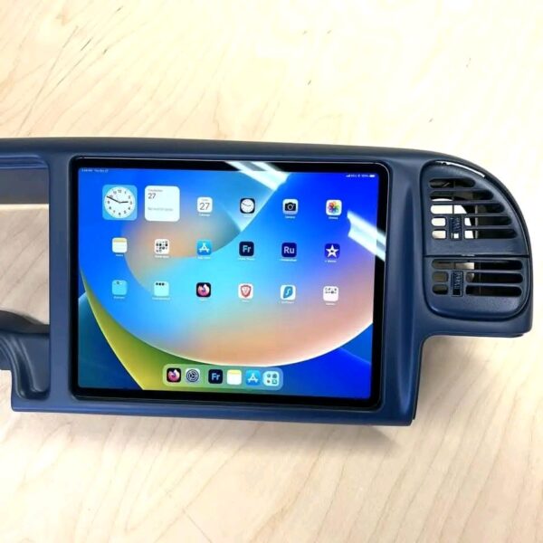 1996 Chevy 1500 iPad Pro 12.9" Dash Kit Soundman Custom iPad Install - Image 2