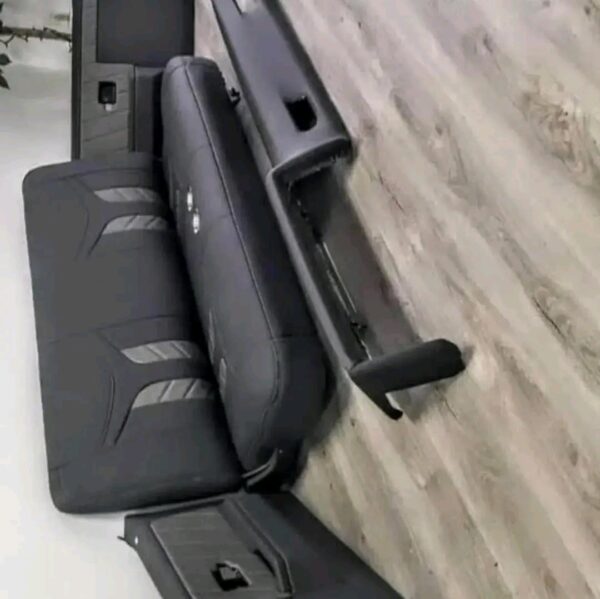 C10 Interior Package Distressed Black with Storm Gray Stitching - Image 2