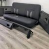 C10 Interior Package Distressed Black with Storm Gray Stitching - Image 3