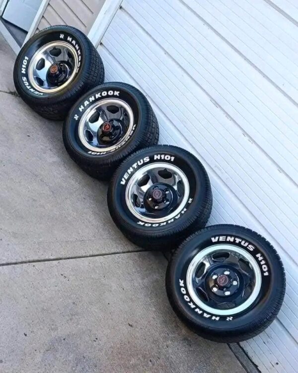 1990 Chevy 454SS Wheels with New Tires - 275/60R15 - Image 3