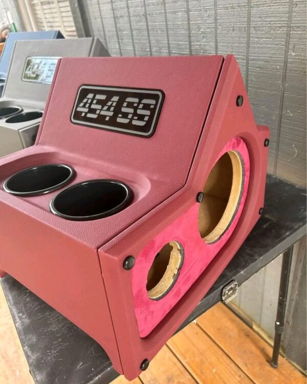Custom Center Console for OBS/C10 with 454 Logo Premium Interior Upgrade - Image 2