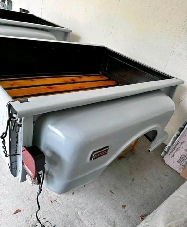 C10 & Squarebody Chevy Step Side Beds- Primer Grey, Ready for Paint - Image 2