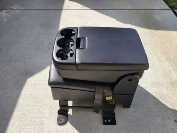 2007-2013 Chevy Silverado GMC Sierra Leather Jumpseat Console Tahoe Style - Image 2