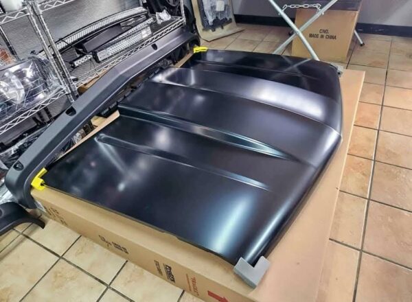 1988–1998 Chevy/GMC OBS Cowl Hood – Steel, Aggressive Style, Factory Fit - Image 3
