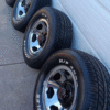 1990 Chevy 454SS Wheels with New Tires - 275/60R15 - Image 2