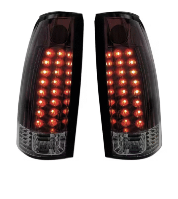 (1988-00) LED SMOKED RED TAILLAMP LENS AND HOUSING PAIR