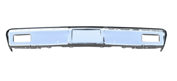 1981-1982 Chevy Gmc Truck Chrome Front Bumper With Impact Strip Holes