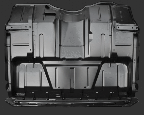 73-87 Chevy C10 Truck Complete Cab Floor Pan Assembly with Cab Corners & Rockers - Image 4