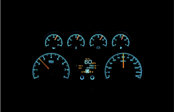 DAKOTA DIGITAL HDX GAUGES - 88-94 GM TRUCK - Image 5