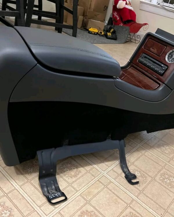 OEM Cadillac Escalade Center Console – Color Matched Very Dark Pewter for 1999–2006 Chevy & GMC Trucks - Image 3