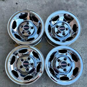 15x7 OEM Chevy/GMC Truck Wheels -5x5 Bolt Pattern Excellent Condition 454SS Style