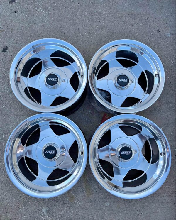 15x10 Prime 5-Star Wheels Reconditioned Classic Alloy Rims