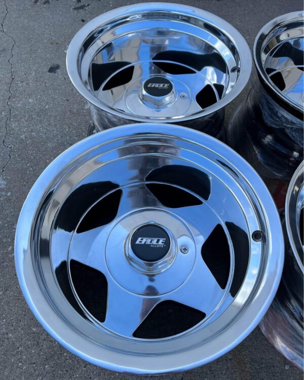 15x10 Prime 5-Star Wheels Reconditioned Classic Alloy Rims - Image 2