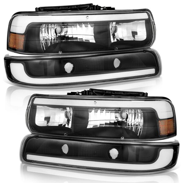 Chevy Headlights for 1999-2003 Silverado, Tahoe, and Suburban - Image 3