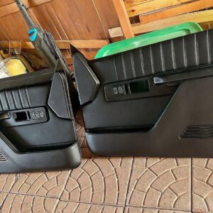 Black Custom Door Panels for 1988-1994 Chevy & GMC C/K Trucks - Pair