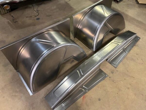 1967-72 Chevy C10 Inner Fender Wells (Pair) - Image 2