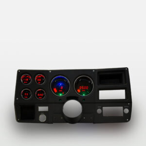 1973-1987 Chevy Truck Digital Dash Panel Red LED Gauges