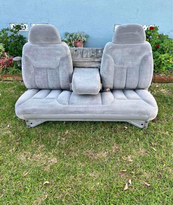 95-98 Chevy/GMC OBS 60/40 Bench Seat - Gray Cloth