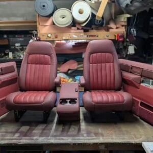Custom Maroon Interior Set for 1988-1998 OBS Chevrolet & GMC Trucks