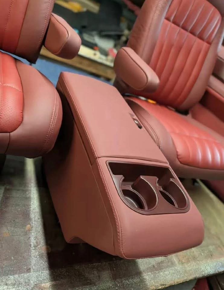Custom Maroon Interior Set for 1988-1998 OBS Chevrolet & GMC Trucks - Image 3