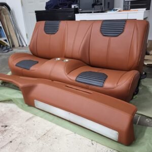 Chevy C10 Bench Seat & Brown Dash Pad – OEM Style Interior Upgrade
