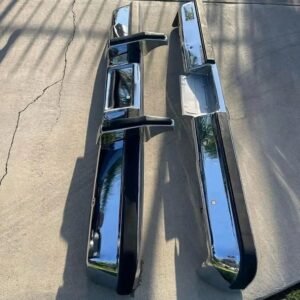 Chevy / GMC Square Body C10 Front & Rear Bumper Set with Guards and Mounting Brackets