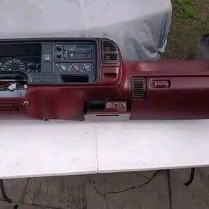 Maroon Dashboard Assembly for 1995–1999 Chevrolet Silverado, Suburban & GMC Sierra / Yukon | OEM-Style Replacement